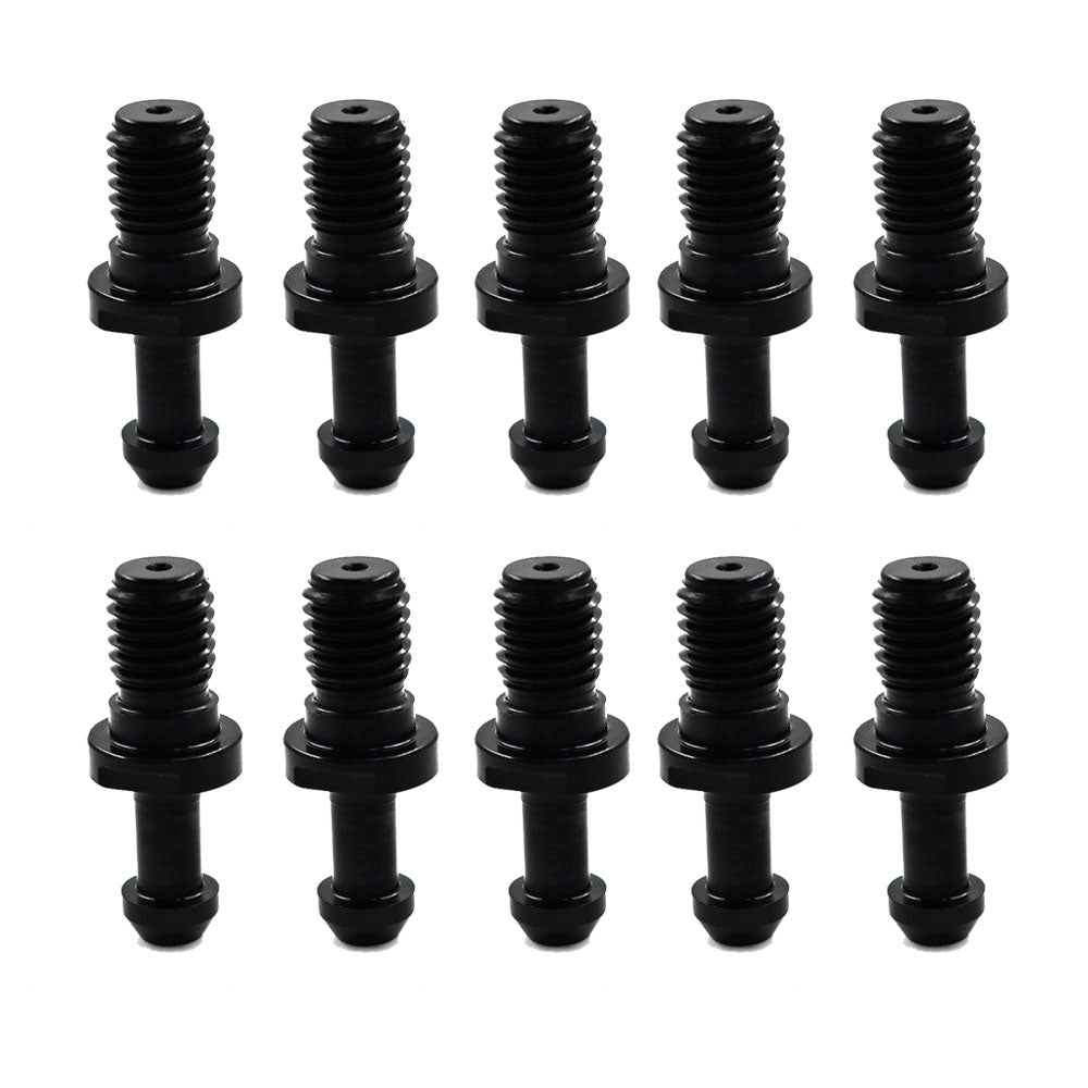 10 Pcs CAT40 90° 0.589" Pull Stud Retention Knob Replacement For Mori Seiki Kia 5/8"-11
