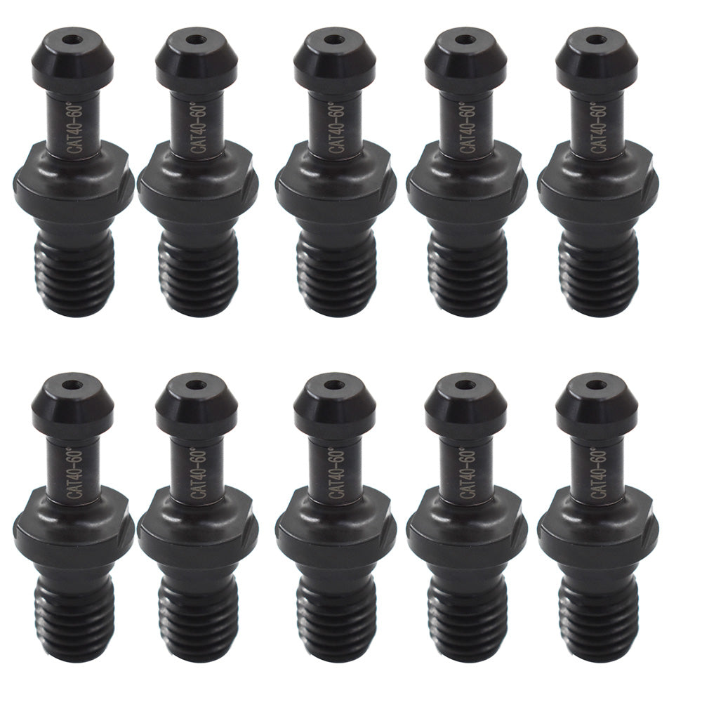 findmall 10Pcs CAT40 60°0.589" Pull Stud Retention Knob Replacement for OKUMA CNC