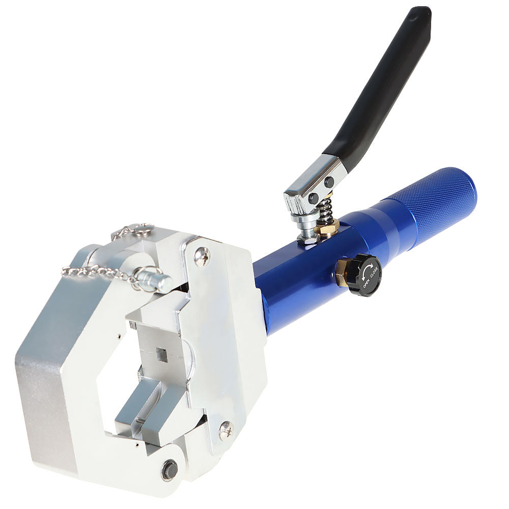 findmall IG-71500 Crimping Tool with 7 Die A/C Hose Crimper Hydraulic Clamp A/C Set