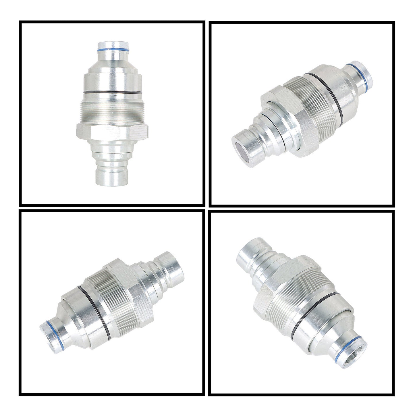 findmall For Bobcat S450-S770 T450 Male & Female Flat Face Coupler Kit 7246802 7246799