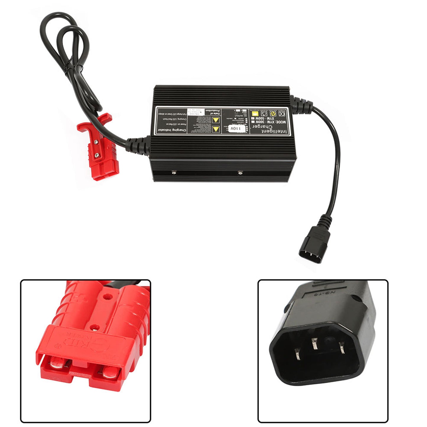 findmall 24V Floor Scrubber Battery Recharger with SB50 Style RED Connector