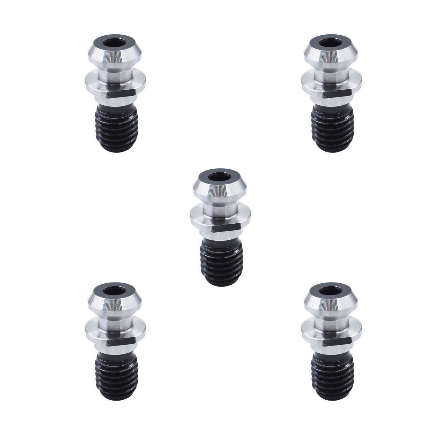 5Pcs CAT40 45°0.740"Coolant Pull Stud Retention Knob for Mazak Fadal HURCO Okuma