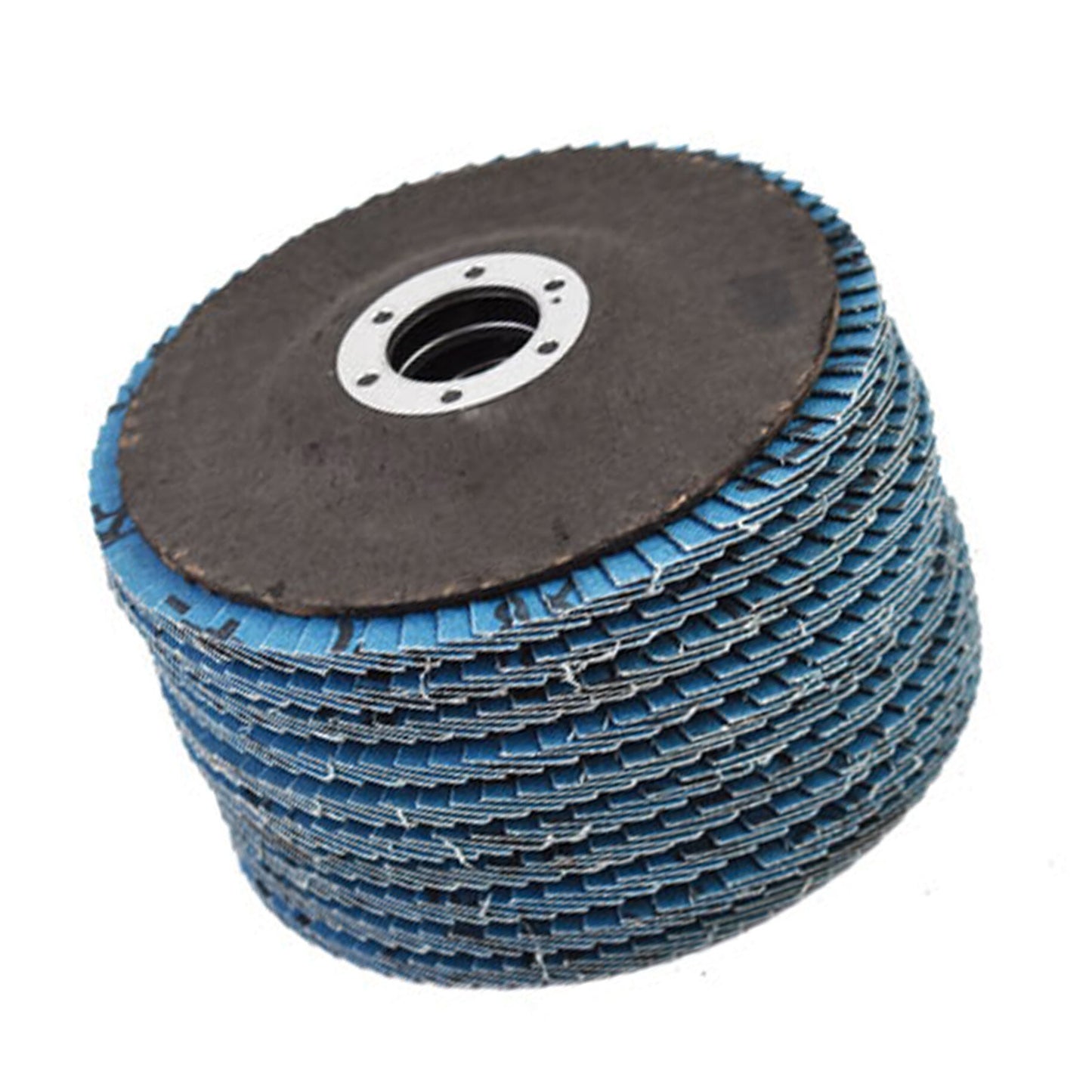 New 50 Pcs 4-1/2" X 7/8" 40 Grits Premium Zirconia Flap Discs Grinding Wheel Sandpaper Fit for Grinding