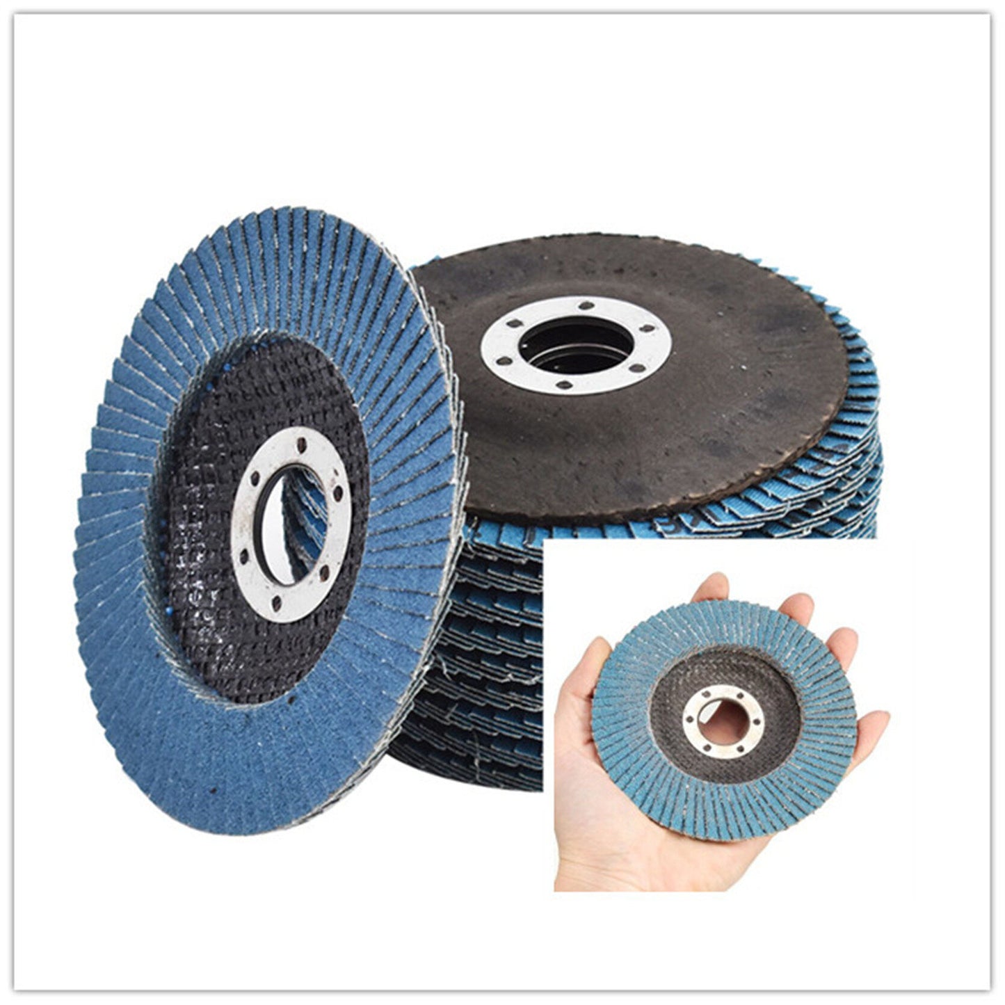 New 4-1/2" X 7/8" Premium Zirconia Flap Discs Grinding Wheel Sandpaper Fit for Grinding