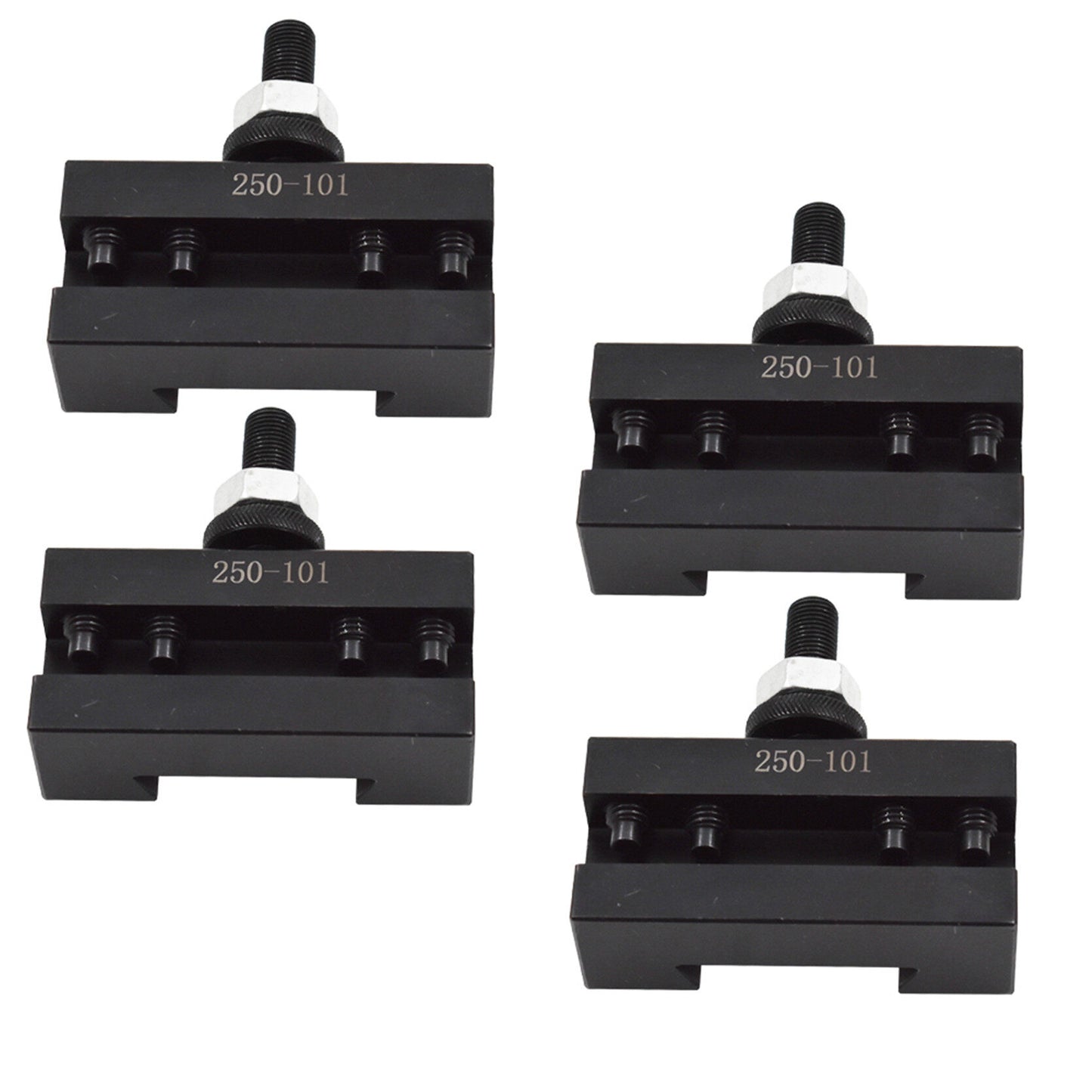 findmall AXA 4Pcs #1 Quick Change 250-101 Tool Post Turning Facing Holder Fit for Use with AXA Tool Post 250-100 250-111