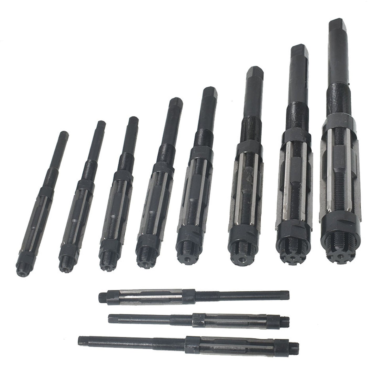 findmall 11Pcs Adjustable Reamers H4-H14 High Speed Steel Adjustable Hand Reamers 15/32 inch to 1-1/2 inch
