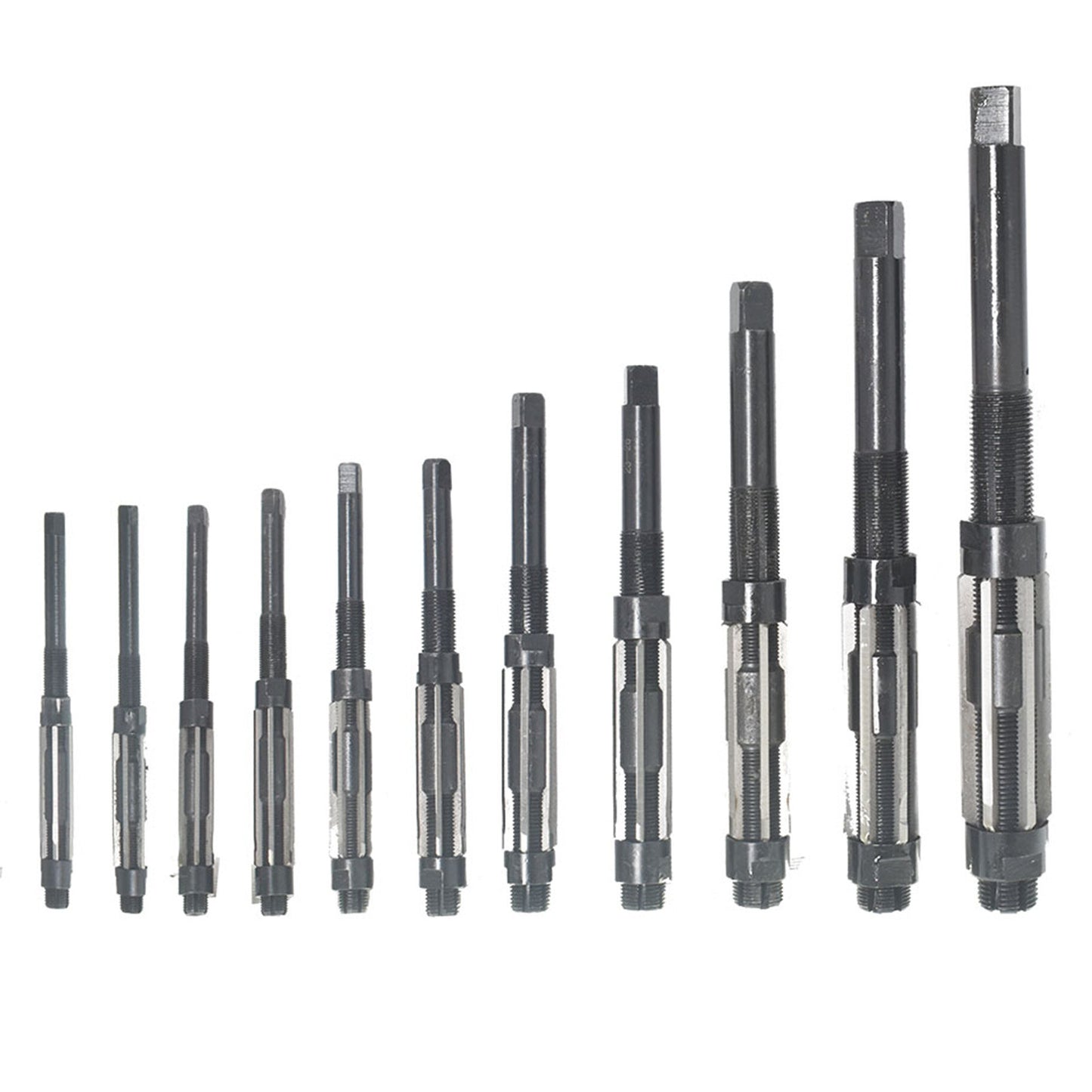 findmall 11Pcs Adjustable Reamers H4-H14 High Speed Steel Adjustable Hand Reamers 15/32 inch to 1-1/2 inch