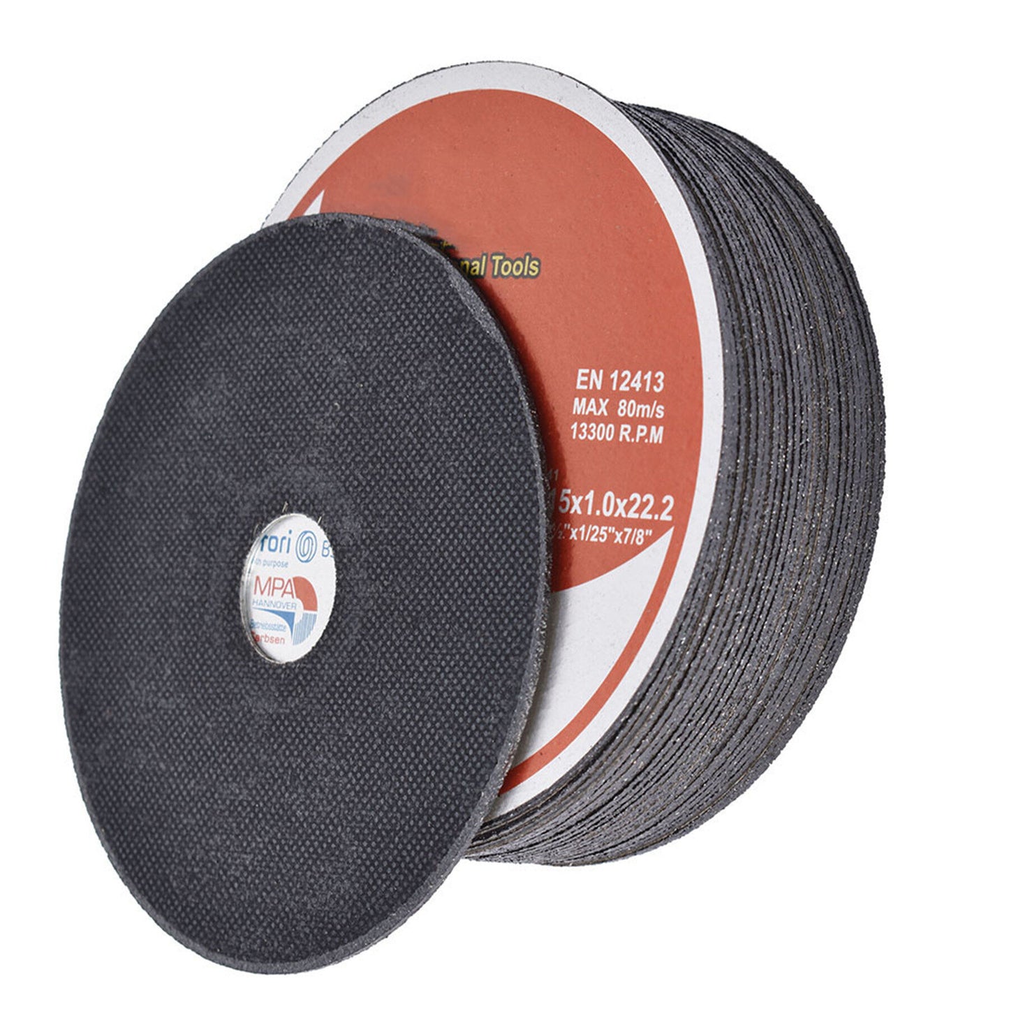 25 Pack 4.5"x.040"x7/8" Cut-Off Wheel - Metal & Stainless Steel Cutting Discs