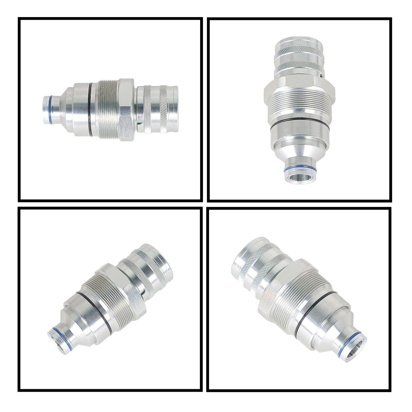 findmall Female Flat Face Coupler Compatible For Bobcat 753 863 S175 S650 T250 #7246802
