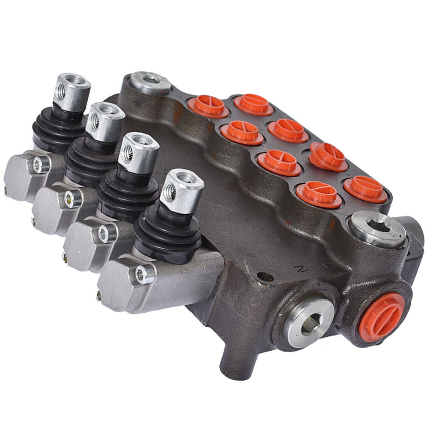 findmall 21 GPM 4 Spool SAE 3600 PSI Ports Hydraulic Control Valve Double Acting