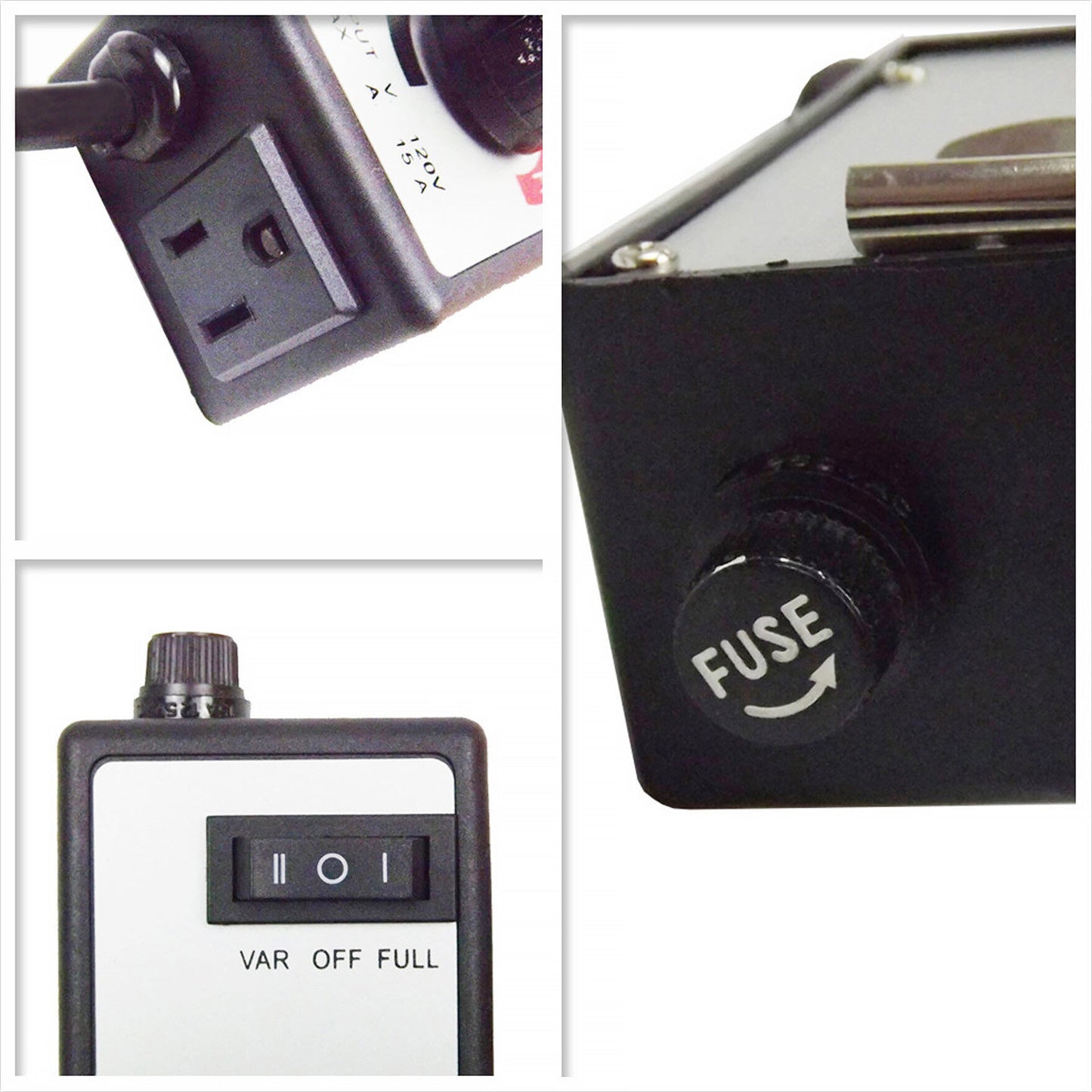 findmall Replacement for Router Fan Variable Speed Controller Electric Motor Rheostat AC 120V