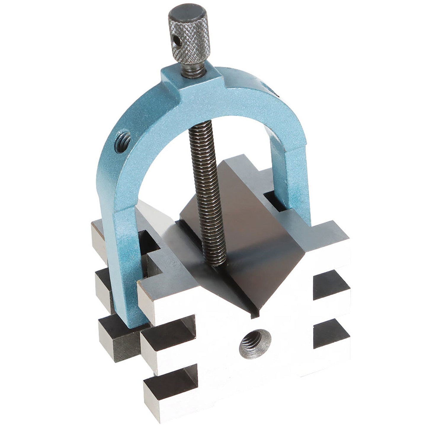 findmall 2-3/8" x 2-3/4" x 2" V-Blocks Clamp Set Hardened Steel Precision Machinist