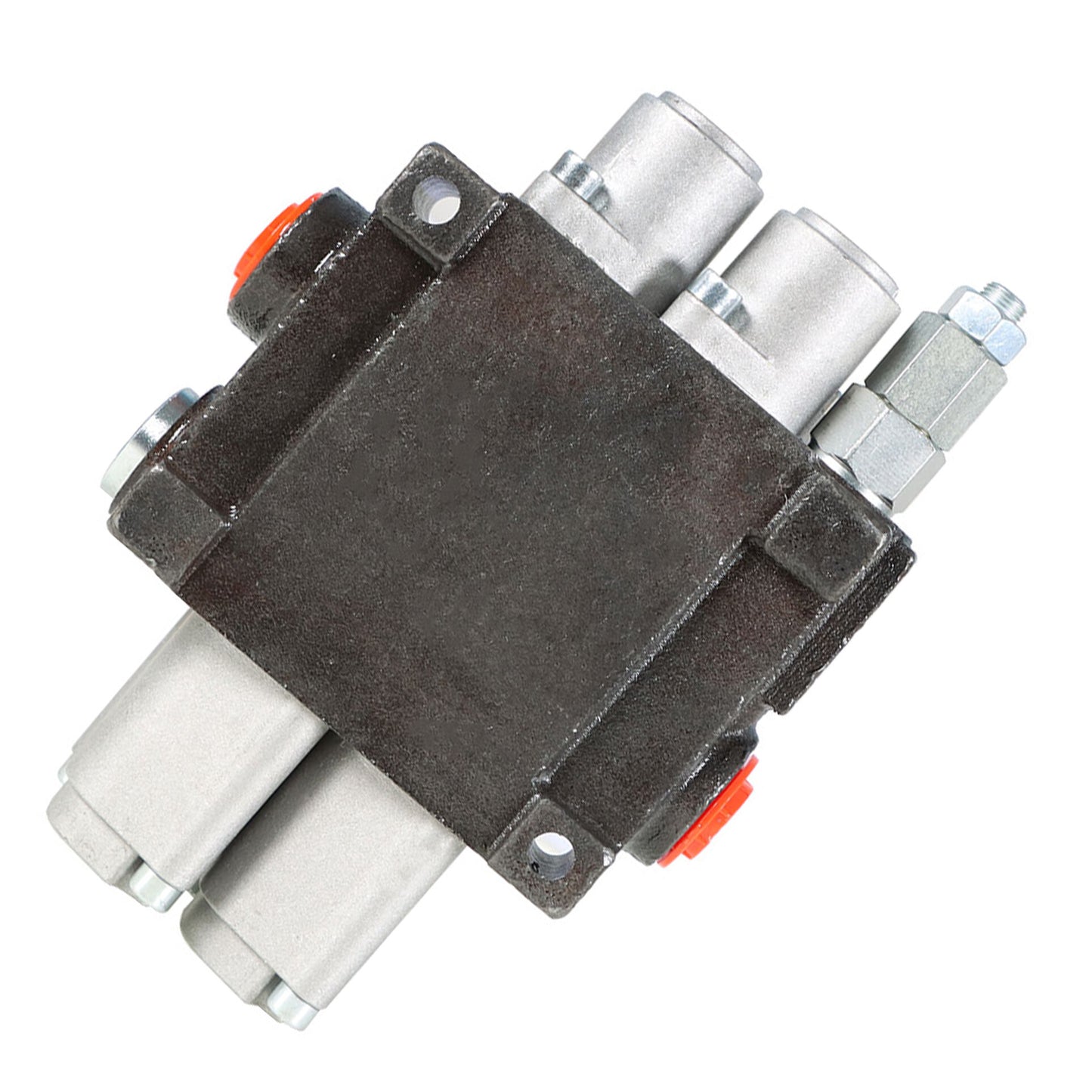 findmall Hydraulic Monoblock Double Acting Control Valve 2 Spool 11 GPM SAE Ports New