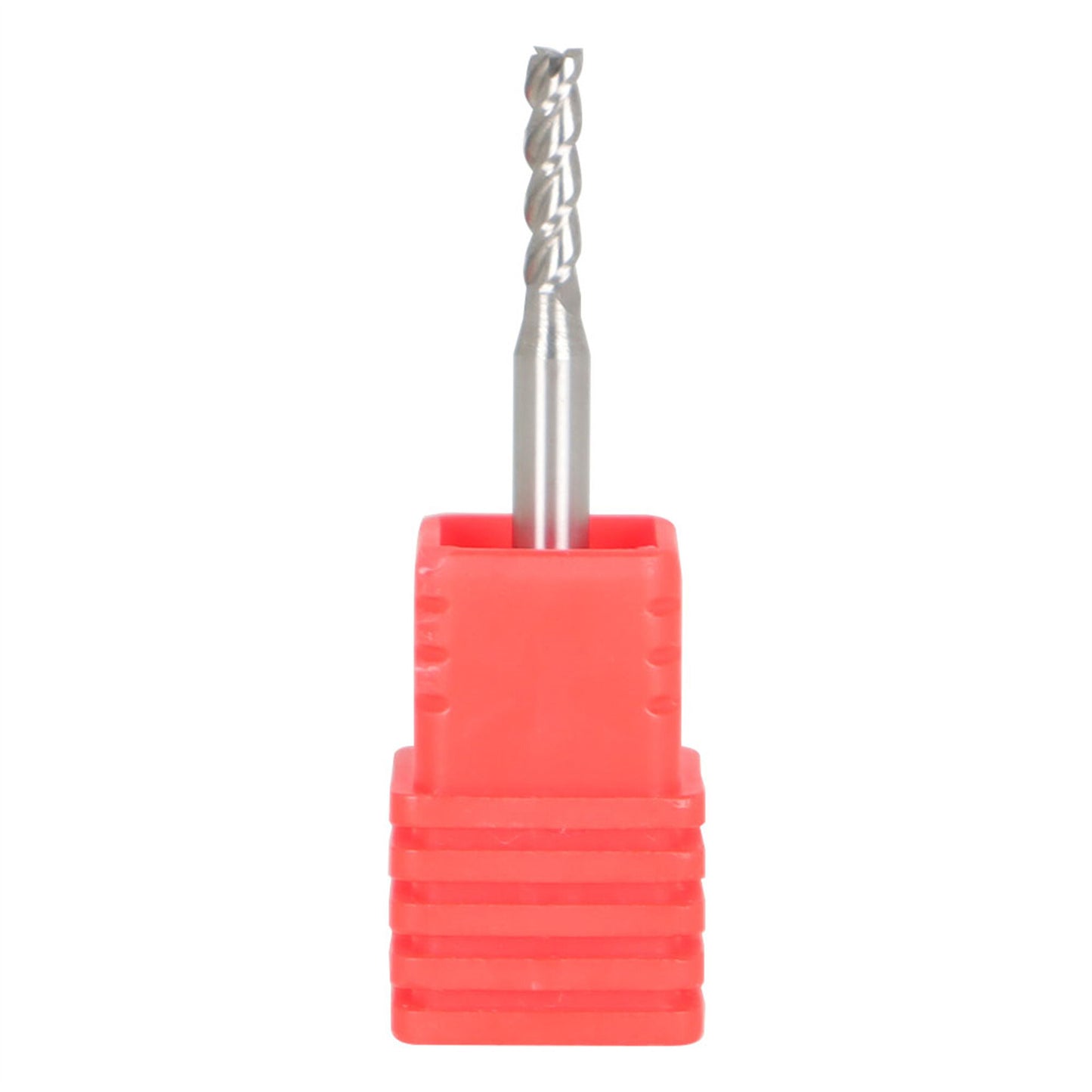 findmall 5Pcs 3/32 Inch Helix Carbide End Mill Tialn Coated 4 Flute 3/8 Inch Length of Cut Fit for Aluminum Cut Non-Ferrous Metal Upcut CNC Spiral Router Bit