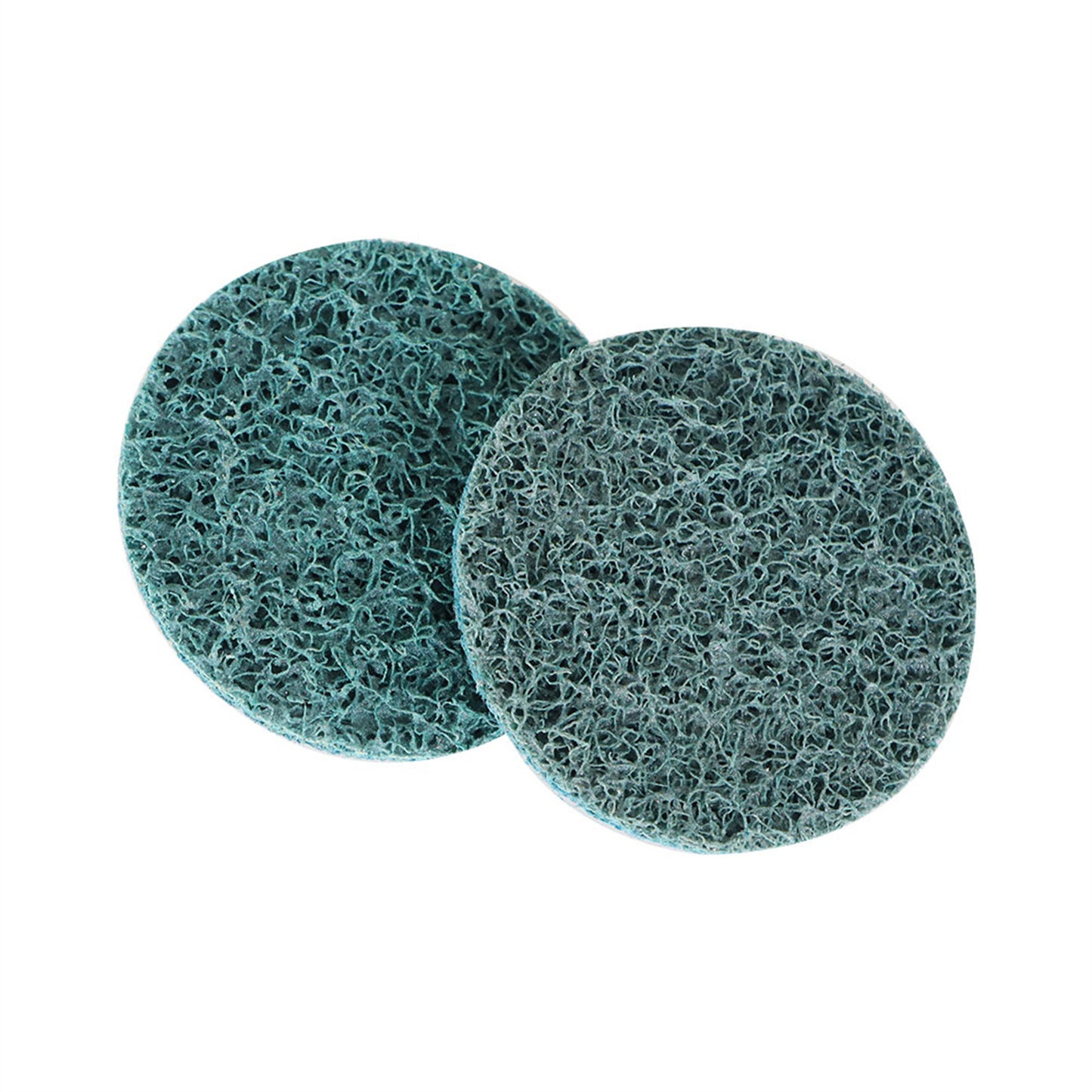 findmall 50Pcs 2 Inch Blue Quick Change Surface Prep Conditioning Discs, Fine Grit for Cleaning, Finishing and Deburring on Metals