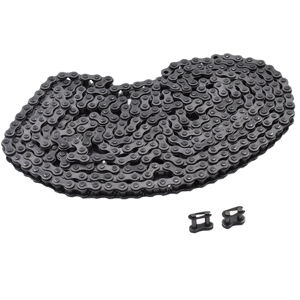 New #35 Roller Chain 10 Feet with 2 Connecting Links Fit for Go Kart Mini Bike
