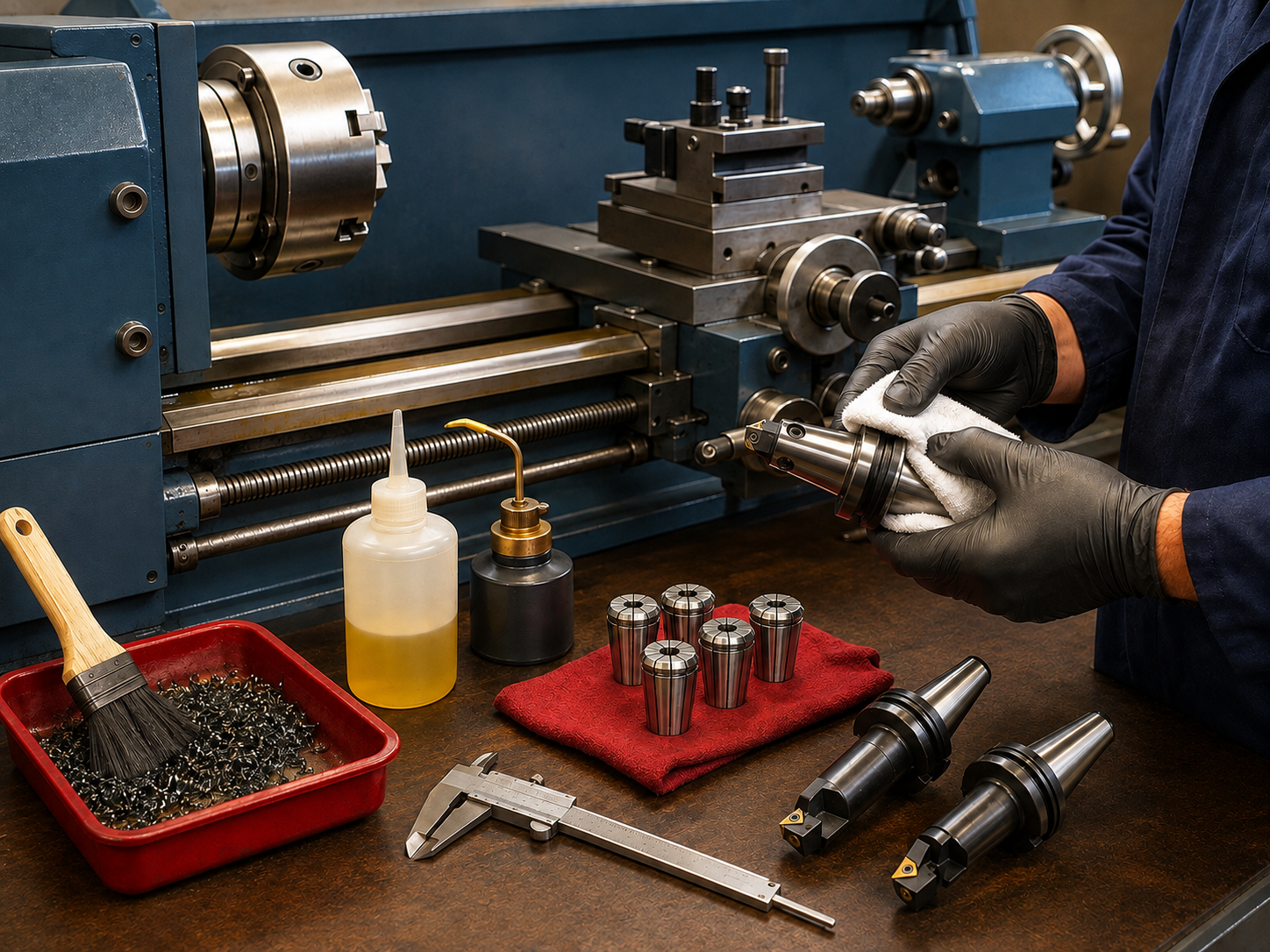 How to Clean and Maintain Machining Tools