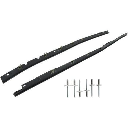 Findmall Window Sweep Weatherstrip Seals for Chevrolet Corvette, Left & Right Pair
