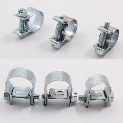 20 Pcs 5/16" Hose Clamps 1/2" - 9/16" Dia Clip Hose Kit for Automotive Agriculture Plant and Construction