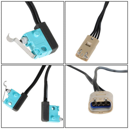 Findmall Door Handle Assembly Upgraded Reinforced Microswitch Harness 1016009-00-C Replacement for Model S 2012-2017