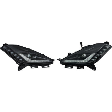 Findmall Headlight Assembly Pair Replacement for Corvette 2014-2019