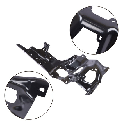 Findmall Front Bumper Brackets for 2023-2025 Chevrolet Silverado 2500 HD and 3500 HD, Black, Left and Right Pair
