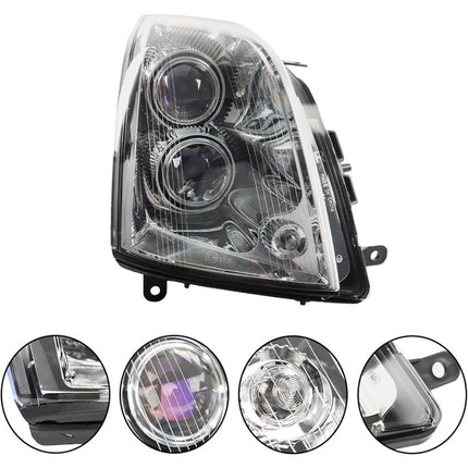 Findmall Headlight Headlamp Assembly Halogen Passenger Side Replacement for STS 2005 2006 2007 2008 2009 2010 2011 Replacement for GM2503278 Right RH