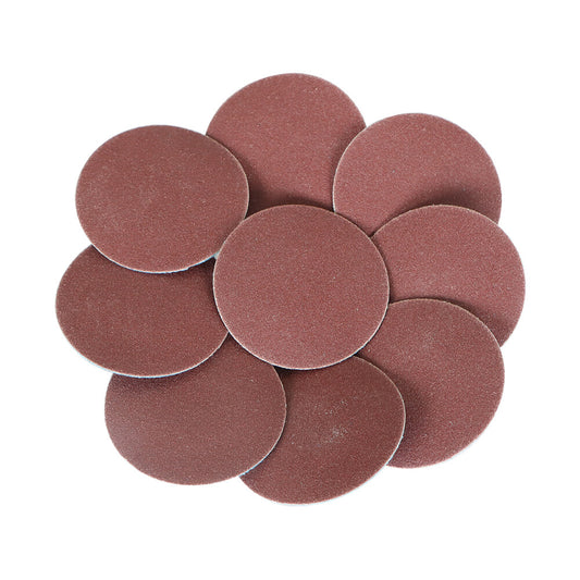 findmall 51 Pack 2 Inch Aluminum Oxide Roll Lock Quick Change Sanding Discs for Die Grinder with 1/4 Inch Disc Holder 36 60 80 120 240 Grit