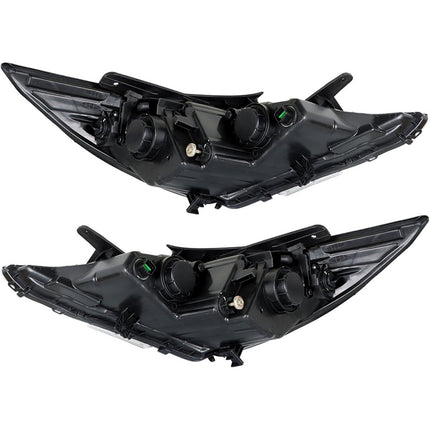 Findmall Headlight Assemblies for 2011–2014 Hyundai Sonata Front Left and Right