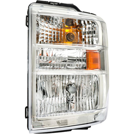 Findmall Headlight Assembly for 2008–2014 Ford E-150/E-250/E-350/E-450 Front Left Driver Side, Replaces FO2502249