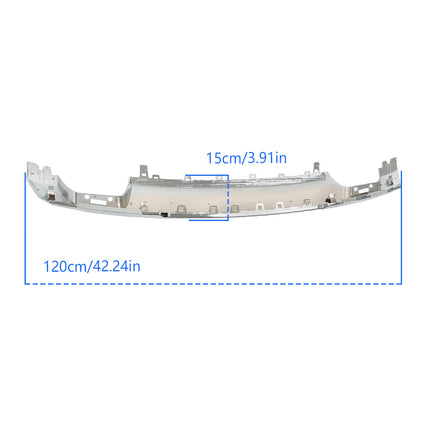 Findmall Front Bumper Skid Plate for 2021‑2023 Ford F150, Chrome, Replacement for ML34‑17F771‑ACW