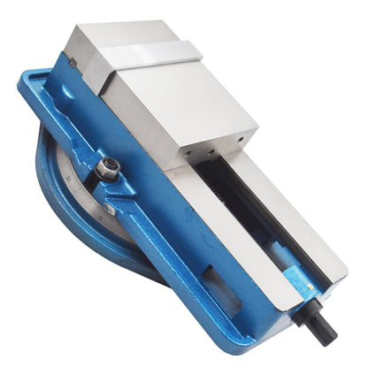 findmall 6 x 7-1/2" Accuracy Mill Vise Lengthen Anti-Jaw Lifting W/Swivel Base for Milling Shaping and Drilling Machines