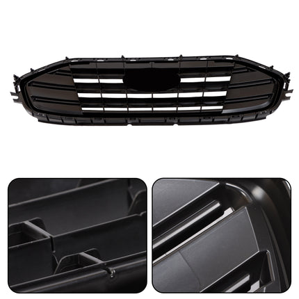 Findmall Front Grille Upper Black Mesh Style Replacement for Transit Connect 2019-2023