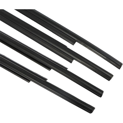 Findmall Door Belt Weatherstrip Molding Kit for 2008-2020 Toyota Sequoia, 4-Piece