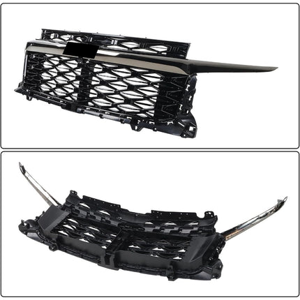 Findmall Black Front Upper Grille Molding Trim Replacement for Traverse Z71 2024-2026 26588990