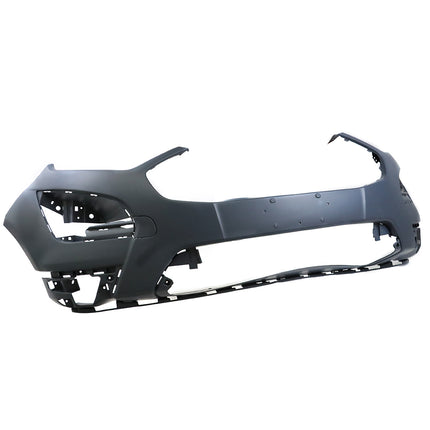 Findmall Black Front Bumper Cover without Sensor Holes Replacement for 2018-2019 Ford EcoSport