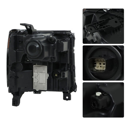 Findmall Headlight Assembly Replacement for Silverado 1500 Left LH