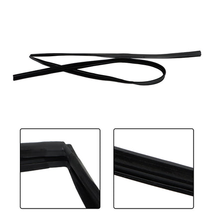 Findmall Window Sweep & Run Channel Weatherstrip Kit for 1987-1996 Ford F-Series, 6-Piece