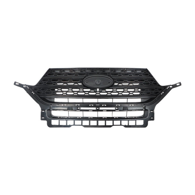 Findmall Matte Black Mesh Front Upper Radiator Grille with Chrome Finish Replacement for Explorer 2020-2022