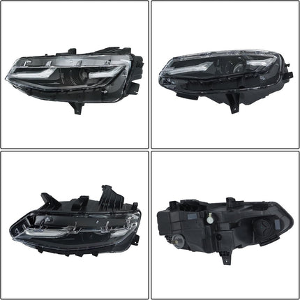 Findmall Driver Side Headlights Assembly Replacement for Camaro LS/LT 2019-2024 Housing Black Lamp LH 1PC 84756145