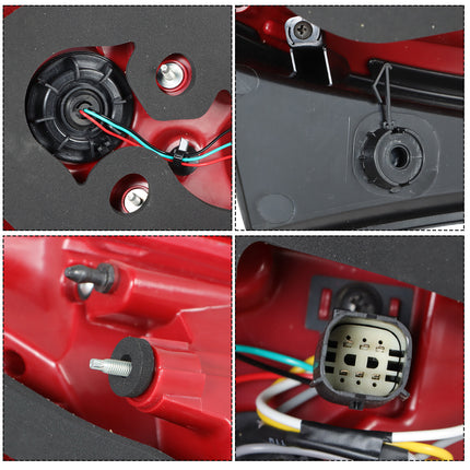 Findmall Tail Light Assembly for 2017‑2021 Buick Encore Rear Left Driver Side, Replaces GM2800296 42698967