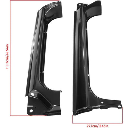 Findmall 10-Piece Rocker Panel Cab Corner and Floor Repair Kit for 1973-1987 Chevrolet C/K Pickups