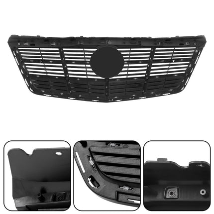 Findmall Chrome and Black Front Bumper Grille Replacement for CTS Sedan 2014-2015 22753187