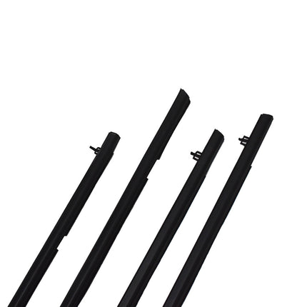 Findmall Window Belt Weatherstrip Kit for 2006-2011 Honda Civic Sedan, 4-Piece