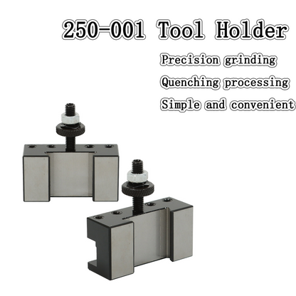 findmall 2Pcs OXA 1 Quick Change Turning & Facing Lathe Tool Post Holder 250-001 Tool Holder Fit for Lathe