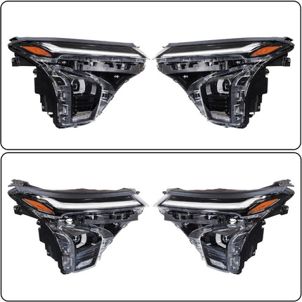 Findmall Headlight Assembly Pair Replacement for Trax ACTIV/LT 2024-2025