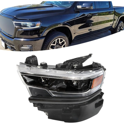 Findmall Headlights Assembly Replacement for Ram 1500 2019-2024 W/DRL