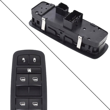 Findmall Power Window Master Switch Front Driver Left Side Replacement for 2014-2016 Cherokee 2015-2016 200 56046553AC 68271203AA 68271203AB 641-2733L 901-497