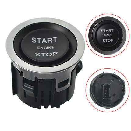 Findmall Car Engine Start Stop Switch Ignition Button Replacement for 2015-2020 Range Rover Sport Evoque