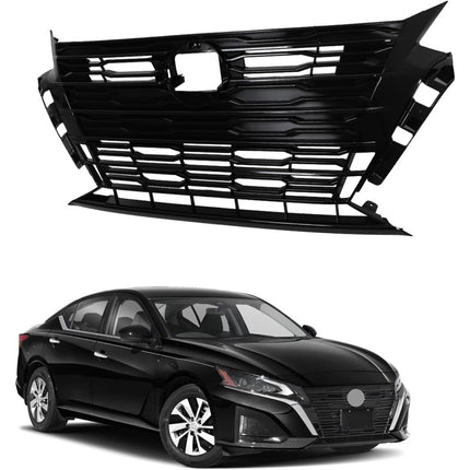 Findmall Front Upper Grille for 2023-2024 Nissan Altima SL SV, Black